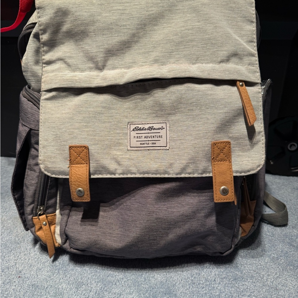 Eddie Bauer First Adventure Two-Tone Diaper Bag
